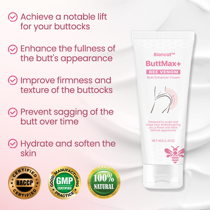 Biancat™ ButtMax+ Bee Venom Butt Enhancer Cream