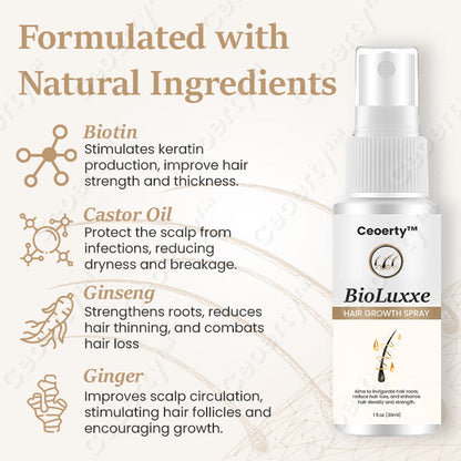 Ceoerty™ BioLuxxe Hair Growth Spray