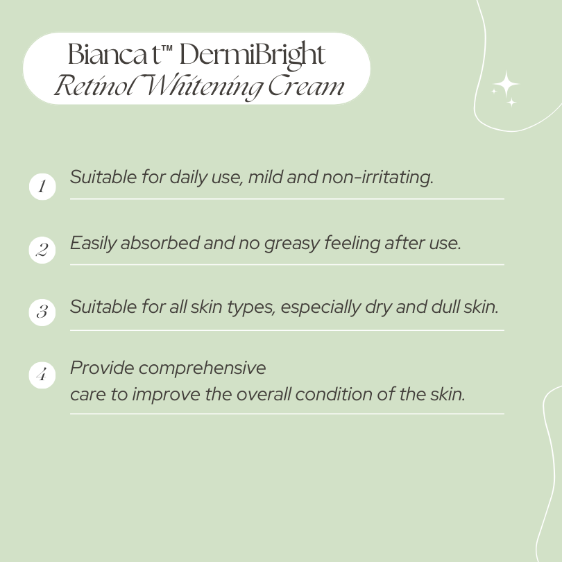 Biancat™ DermiBright Retinol Whitening Cream