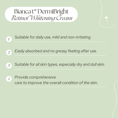 Biancat™ DermiBright Retinol Whitening Cream