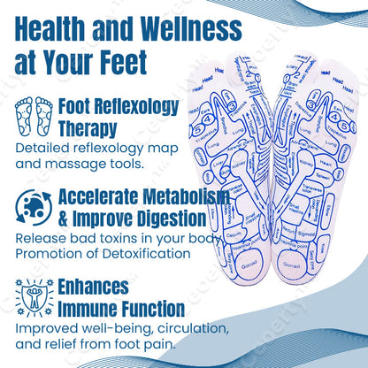 Ceoerty™ AcuReflexology Relief Chart Socks