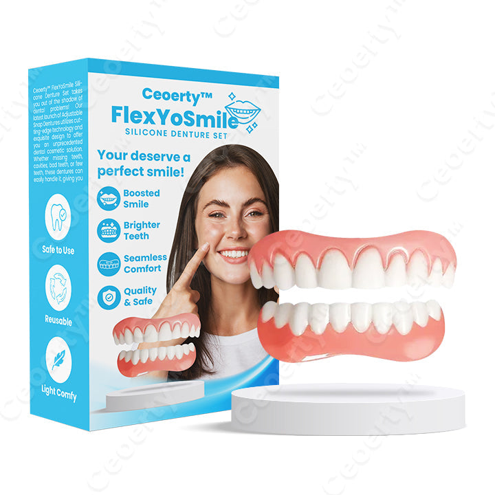 Ceoerty™ FlexYoSmile Silicone Denture Set