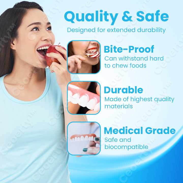 Ceoerty™ FlexYoSmile Silicone Denture Set