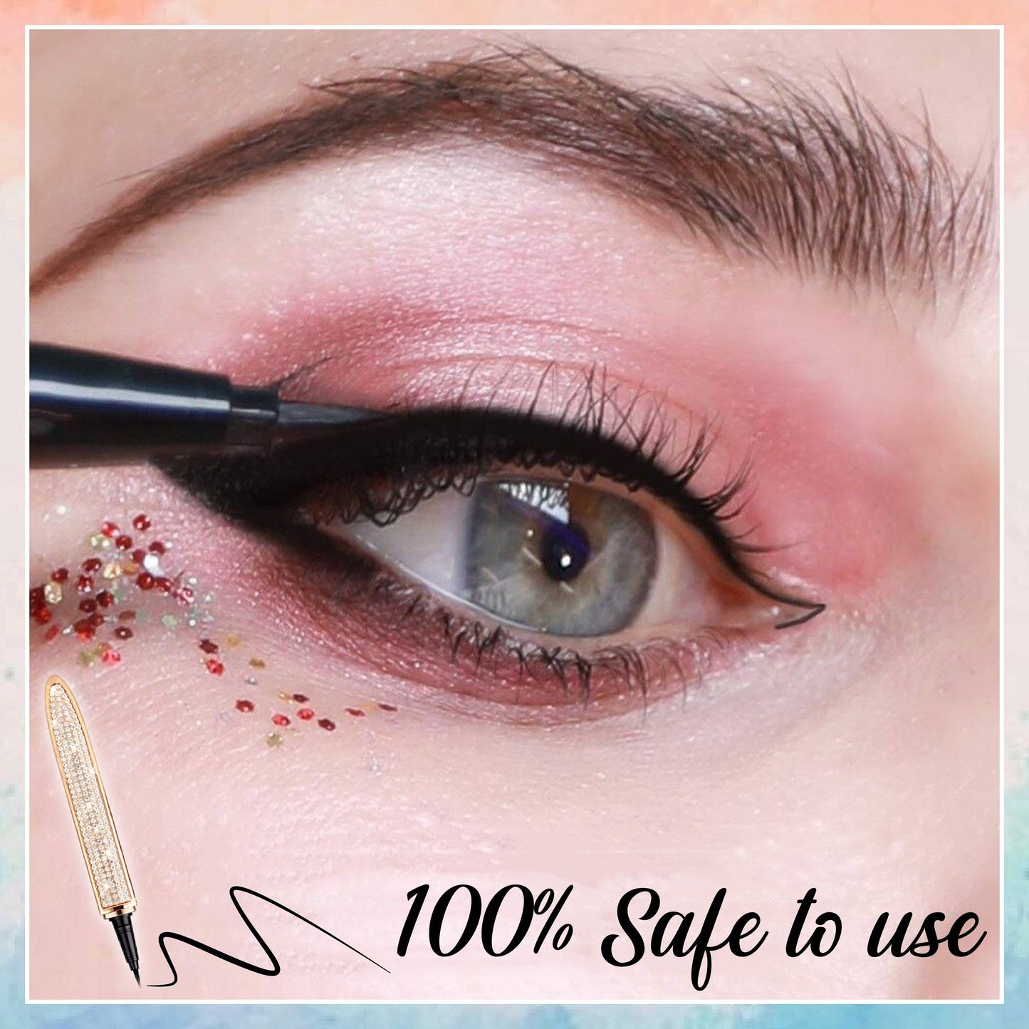 2-in-1 Perfect Glue Eyeliner