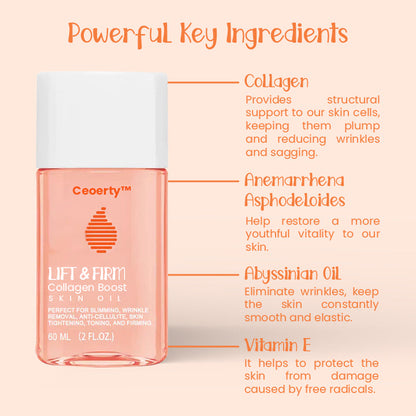 Ceoerty™ Lift & Firm Collagen Boost Skin Oil